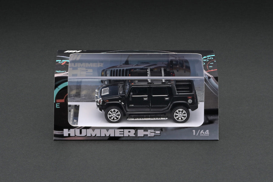 TK-MH6403BMB MOTORHELIX 1:64 2008 Hummer H2 SUT Metallic Black