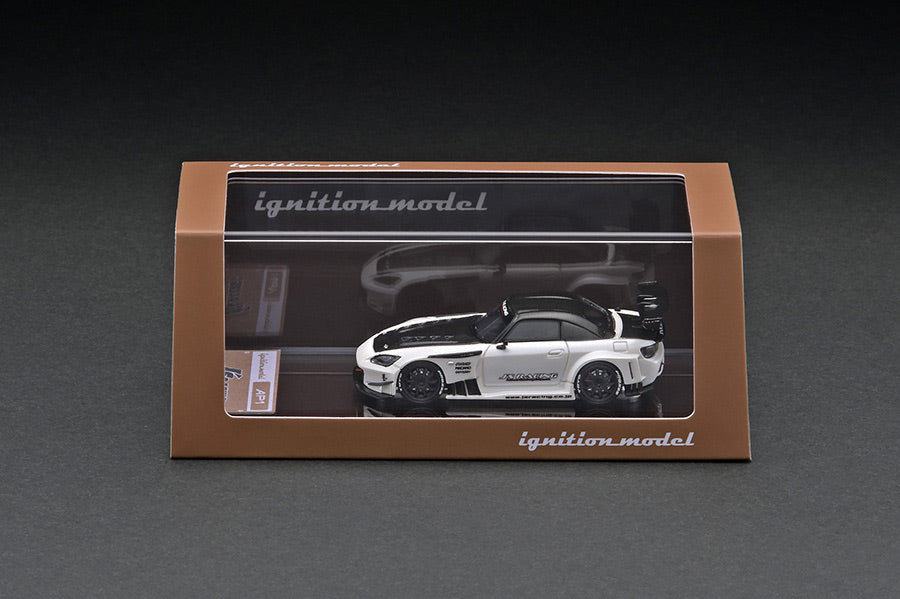 IG2559 ignition model Resin 1:64 J'S RACING S2000 AP1 Pearl White