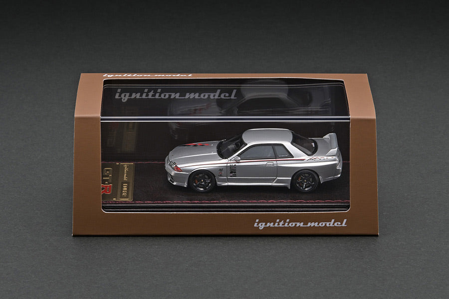 IG2687 ignition model 1:64 Nissan Skyline GT-R NISMO R32 Silver