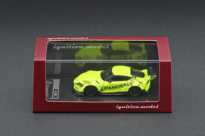 IG2337 ignition model 1:64 PANDEM Supra A90 YeIIow Green