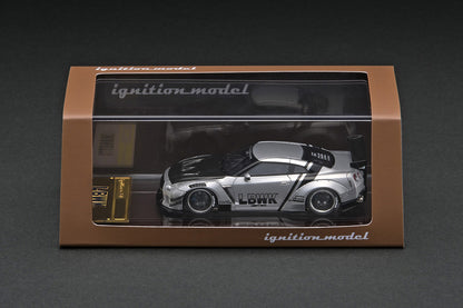 IG2369 ignition model 1:64 Nissan LB-WORKS GT-R R35 type 2 Silver