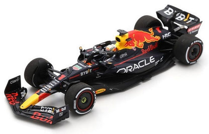 S8524 SPARK 1:43 Oracle Red Bull Racing RB18 #1 Win Saudi Arabian GP 2022 / With Pit Board M.Verstappen